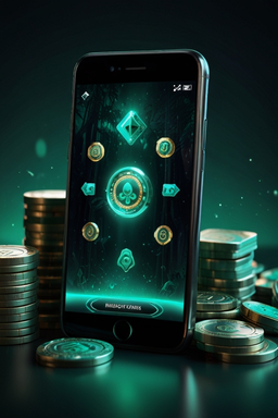 Smartphone avec l’app Verde Casino